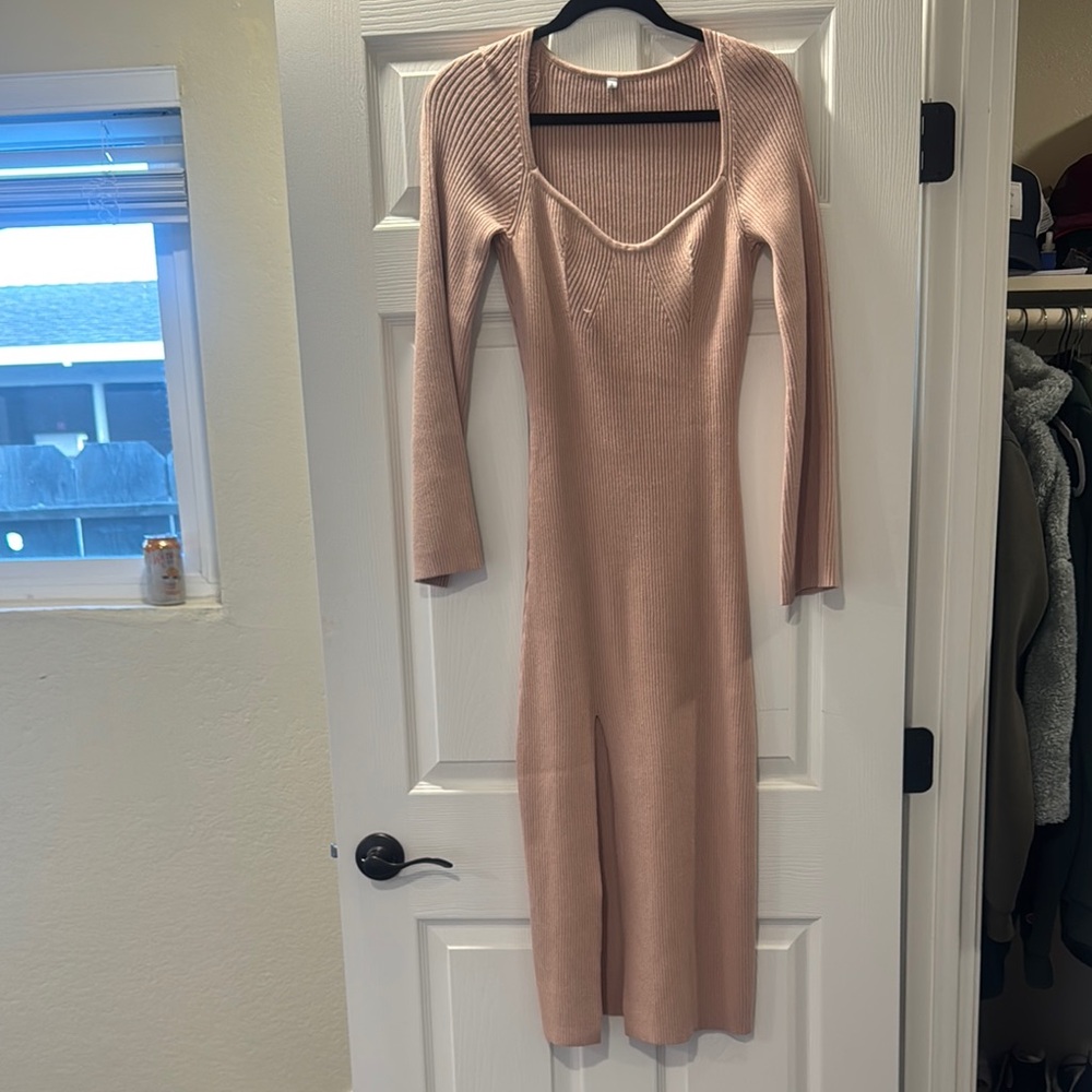 Sweater dress